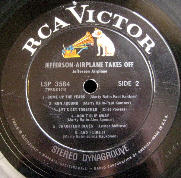 Jefferson Airplane : Jefferson Airplane Takes Off (LP,Album,Stereo)