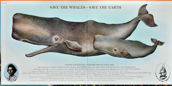 Country Joe McDonald : Paradise With An Ocean View (LP,Album,Limited Edition,Reissue,Remastered,Stereo)