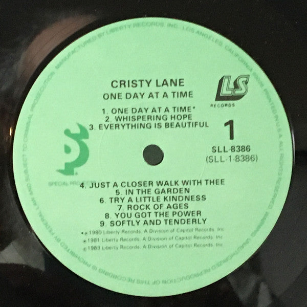 Cristy Lane : One Day At A Time (LP,Album,Reissue)