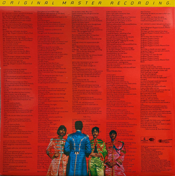 Beatles, The : Sgt. Pepper's Lonely Hearts Club Band (LP,Album,Limited Edition,Reissue,Remastered,Stereo)