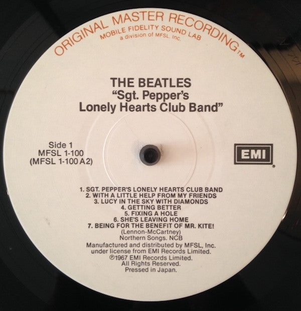 Beatles, The : Sgt. Pepper's Lonely Hearts Club Band (LP,Album,Limited Edition,Reissue,Remastered,Stereo)
