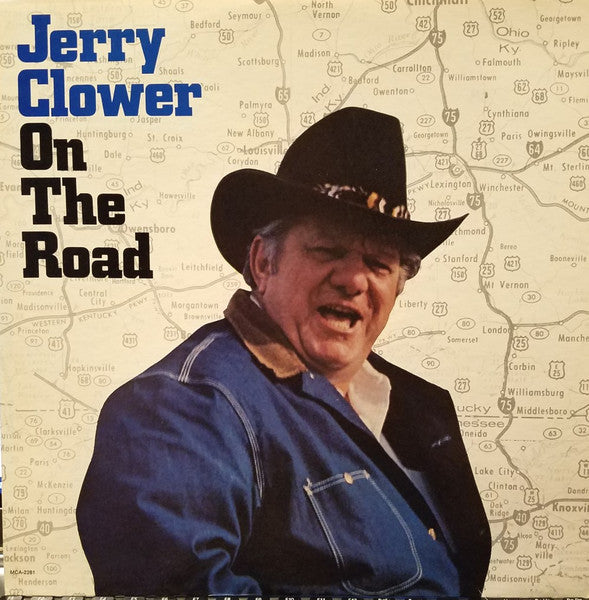 Jerry Clower : On The Road (LP,Album,Stereo)