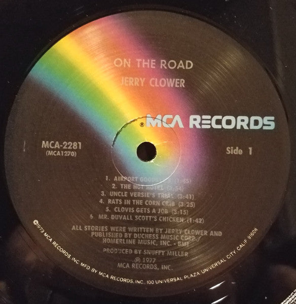 Jerry Clower : On The Road (LP,Album,Stereo)