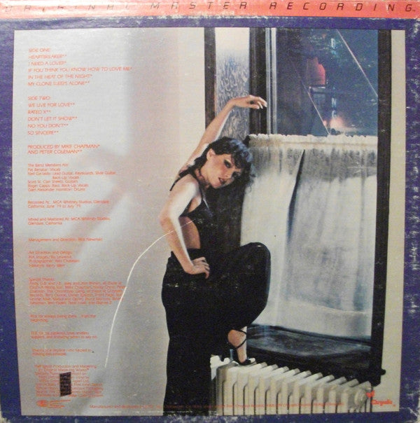 Pat Benatar : In The Heat Of The Night (LP,Album,Remastered,Stereo)
