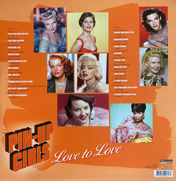 Various : Pin-Up Girls - Love To Love (LP,Compilation)