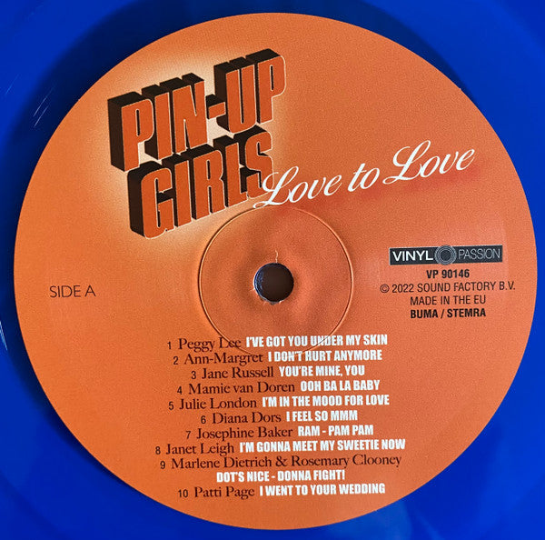 Various : Pin-Up Girls - Love To Love (LP,Compilation)