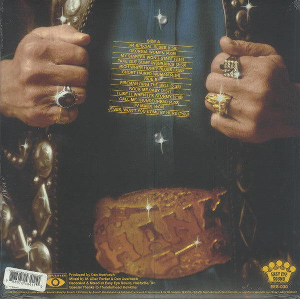 Hank Williams Jr. : Rich White Honky Blues (LP,Album,Limited Edition)
