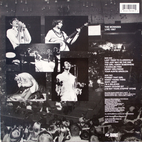 Monkees, The : Live 1967 (LP,Album)