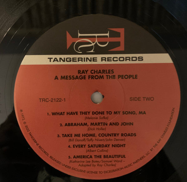 Ray Charles : A Message From The People (LP,Album,Reissue)