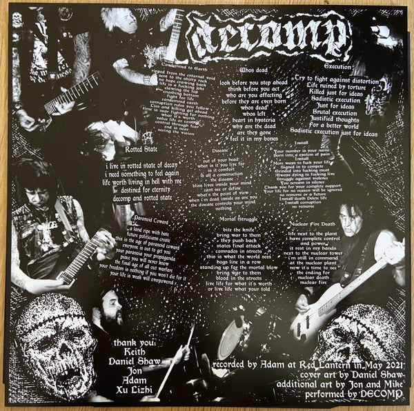 Decomp : Condemned To Earth (LP,Album)