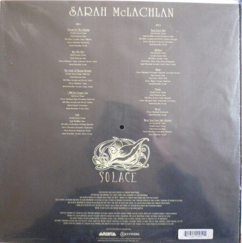 Sarah McLachlan : Solace (LP,Album,Limited Edition,Reissue,Stereo)