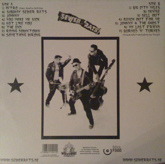 Sewer Rats, The : Rat Attack (LP,Album)