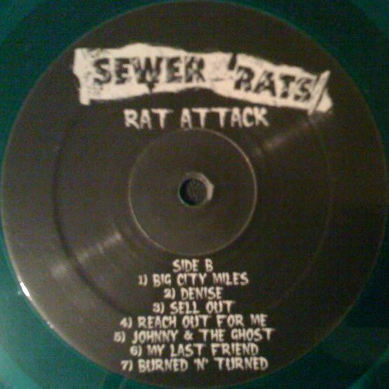 Sewer Rats, The : Rat Attack (LP,Album)