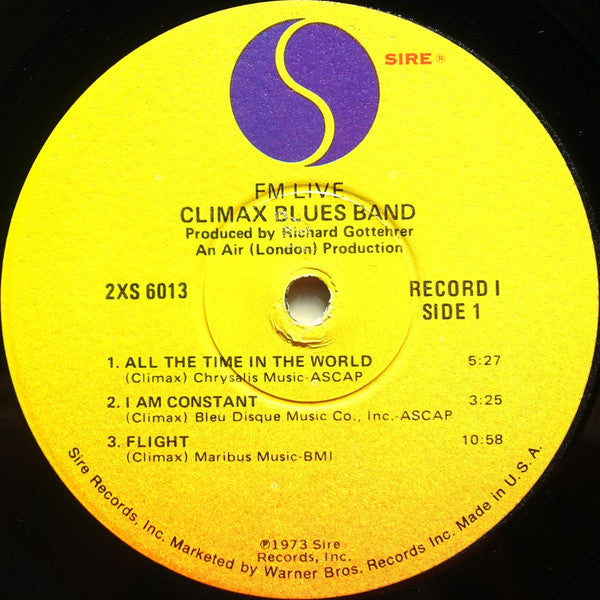 Climax Blues Band : FM/Live (LP,Album,Reissue)