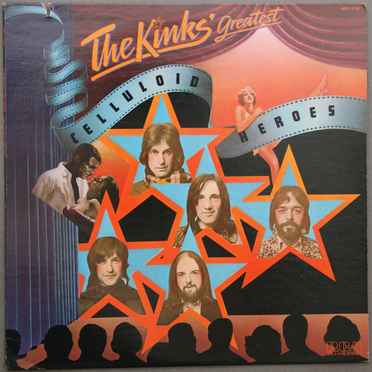 Kinks, The : Celluloid Heroes - The Kinks' Greatest (LP,Compilation,Stereo)