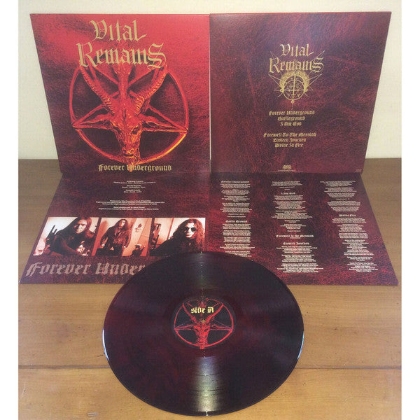 Vital Remains : Forever Underground (LP,Album,Limited Edition,Reissue)