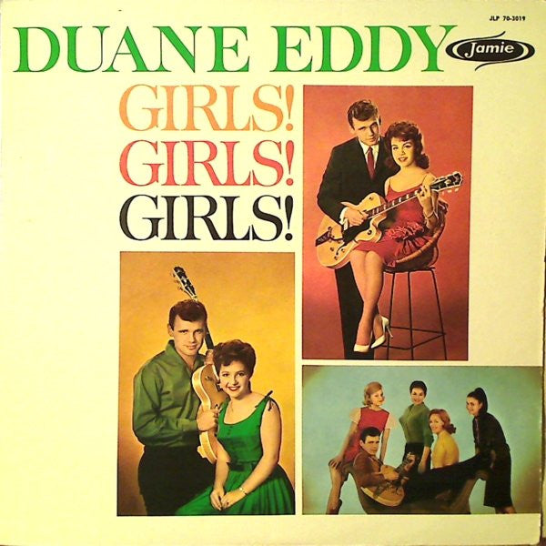 Duane Eddy : Girls! Girls! Girls! (LP,Album,Mono)
