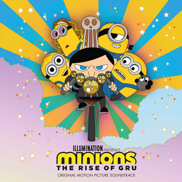 Various : Minions: The Rise Of Gru (Original Motion Picture Soundtrack) (LP,Compilation,Stereo)