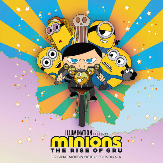 Various : Minions: The Rise Of Gru (Original Motion Picture Soundtrack) (LP,Compilation,Stereo)
