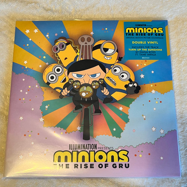 Various : Minions: The Rise Of Gru (Original Motion Picture Soundtrack) (LP,Compilation,Stereo)