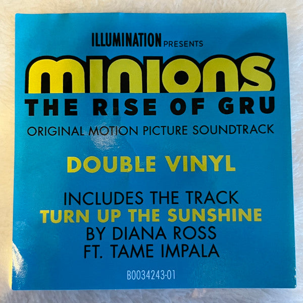 Various : Minions: The Rise Of Gru (Original Motion Picture Soundtrack) (LP,Compilation,Stereo)