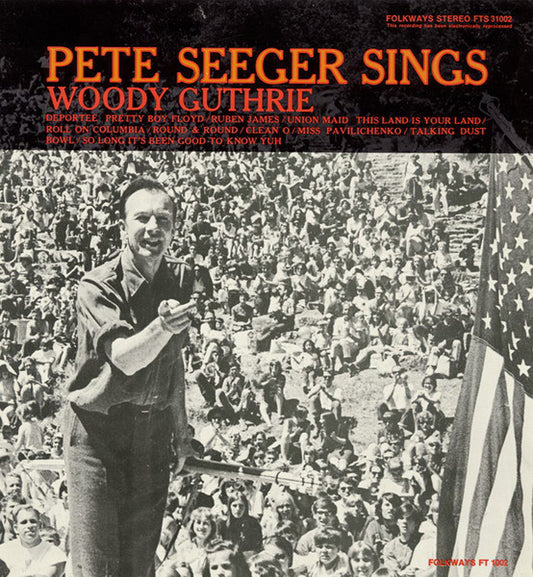 Pete Seeger : Pete Seeger Sings Woody Guthrie (LP)