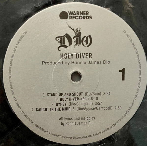 Dio (2) : Holy Diver (Album,Limited Edition,Reissue,Stereo)