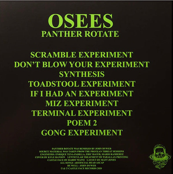 Thee Oh Sees : Panther Rotate (LP,Album,Limited Edition,Repress)