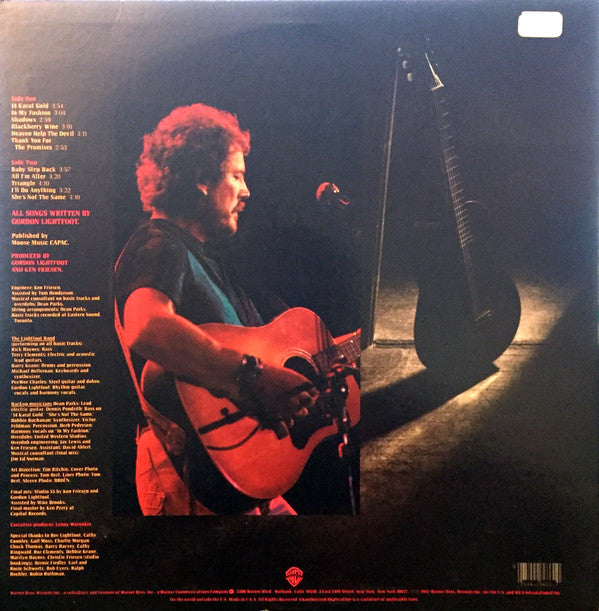 Gordon Lightfoot : Shadows (LP,Album)