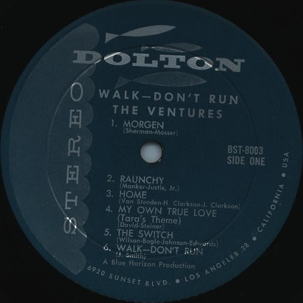 Ventures, The : Walk Don't Run (LP,Album,Stereo)