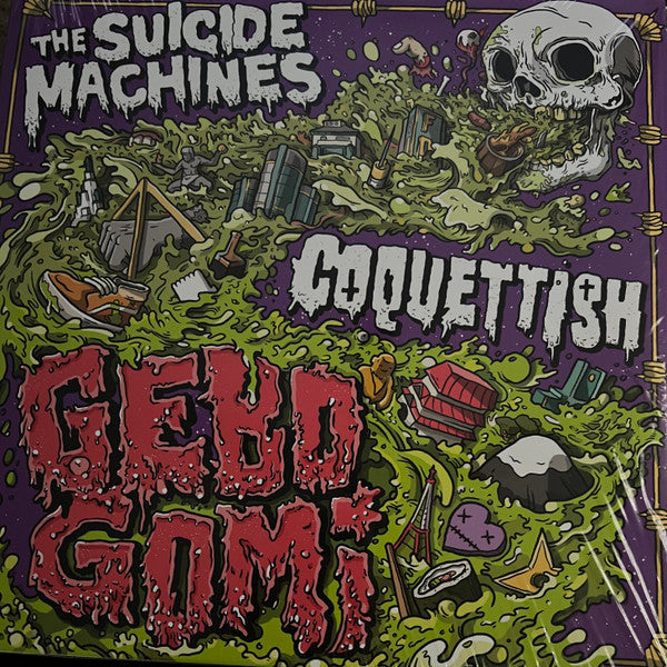 Suicide Machines, The / Coquettish : Gebo Gomi (LP,45 RPM,Album,Limited Edition,Stereo)