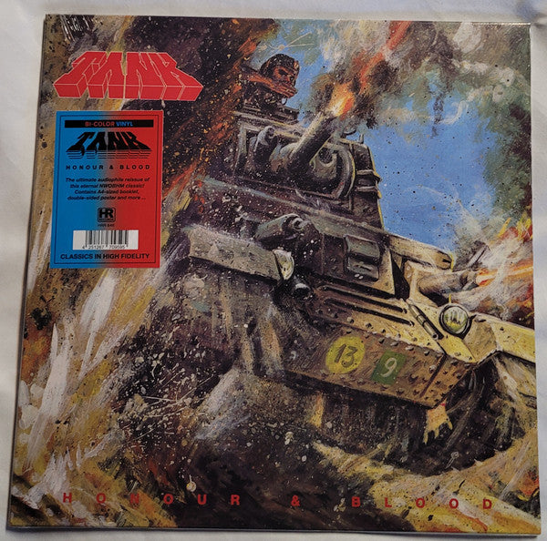 Tank (6) : Honour & Blood (LP,Album,Limited Edition,Reissue,Remastered)