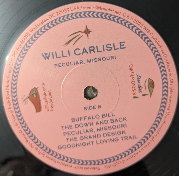 Willi Carlisle : Peculiar, Missouri (LP)