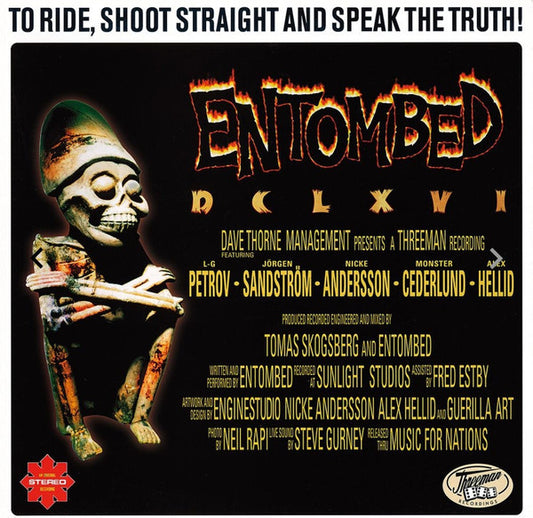 Entombed : To Ride, Shoot Straight And Speak The Truth (LP,Album,Limited Edition,Reissue,Remastered)