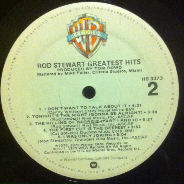Rod Stewart : Greatest Hits (LP,Compilation)