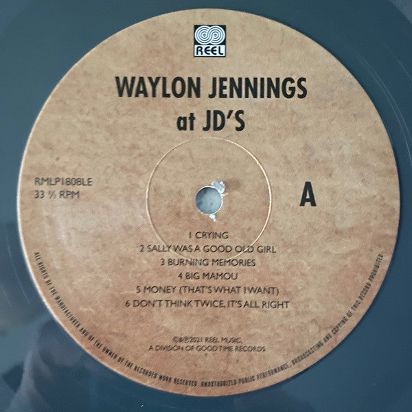 Waylon Jennings : At JD's (LP,Album,Record Store Day,Reissue)