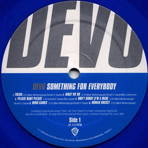 Devo : Something For Everybody (LP)