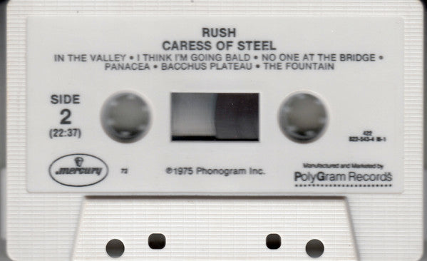 Rush : Caress Of Steel (Album,Reissue)