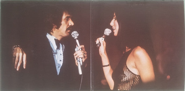 Sonny & Cher : Sonny & Cher Live (LP,Repress,Stereo)