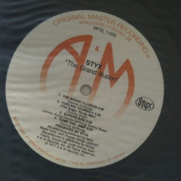 Styx : The Grand Illusion (LP,Album,Limited Edition,Reissue,Remastered,Stereo)
