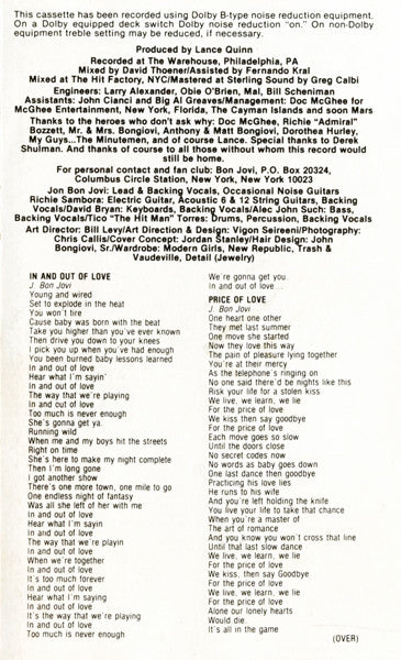 Bon Jovi : 7800° Fahrenheit (Album)