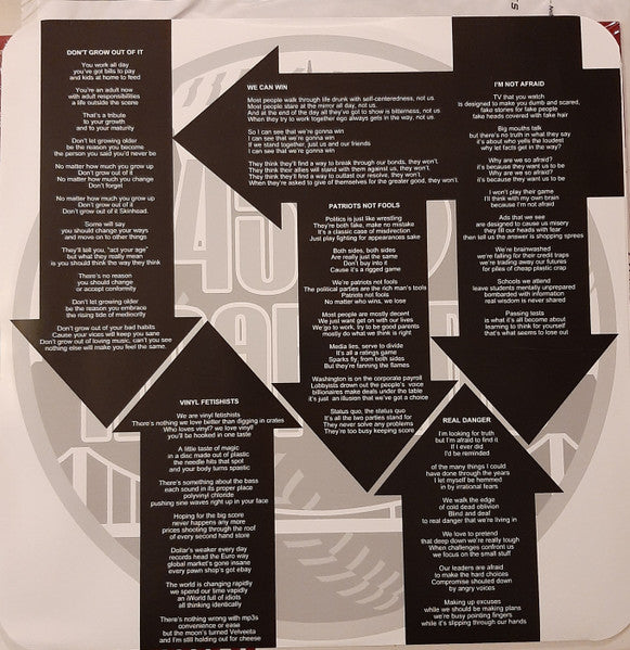 45 Adapters : Patriots Not Fools (12",45 RPM,Mini-Album,Repress)