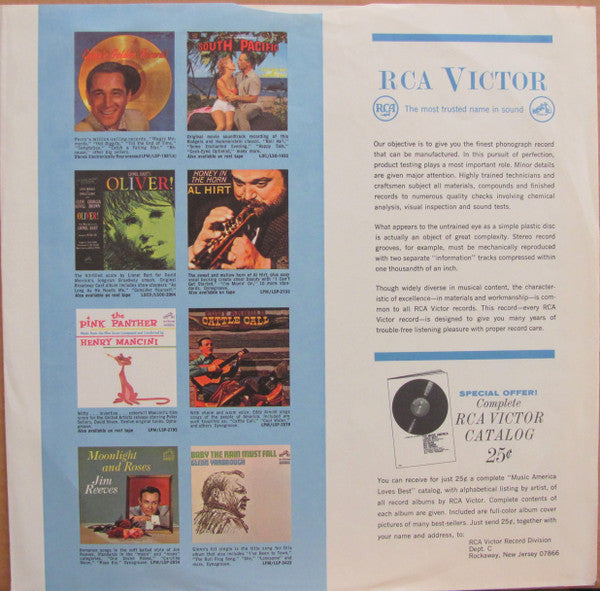 Jim Reeves : A Touch Of Sadness (LP,Album,Repress,Stereo)