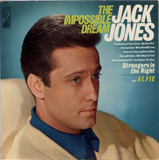 Jack Jones : The Impossible Dream (LP,Album,Mono)