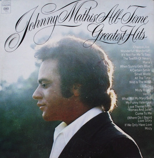 Johnny Mathis : Johnny Mathis' All-Time Greatest Hits (LP,Compilation)