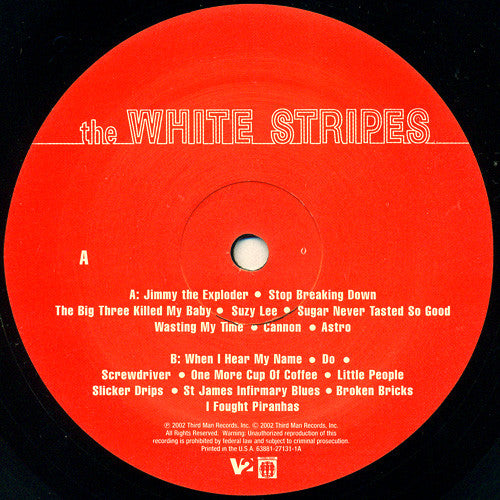 White Stripes, The : The White Stripes (LP,Album,Reissue)