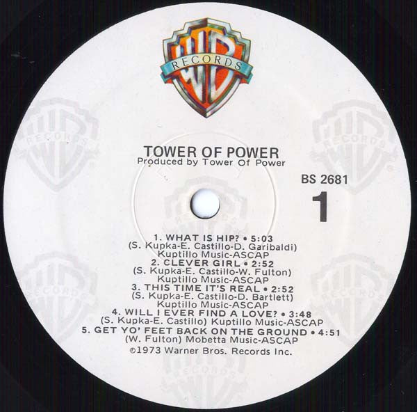 Tower Of Power : Tower Of Power (LP,Album,Reissue)