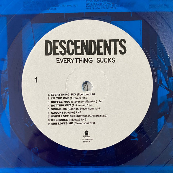 Descendents : Everything Sucks (LP,Album,Limited Edition,Numbered,Reissue)