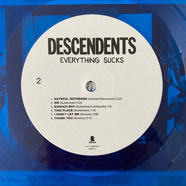 Descendents : Everything Sucks (LP,Album,Limited Edition,Numbered,Reissue)