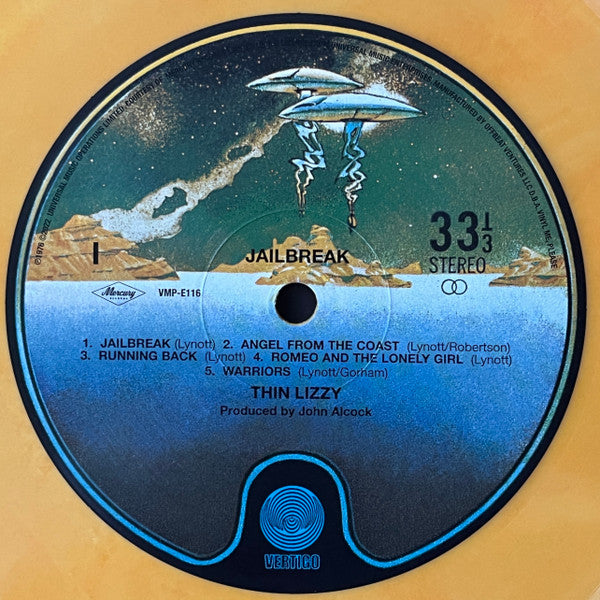 Thin Lizzy : Jailbreak (LP,Album,Club Edition,Reissue,Remastered,Stereo)